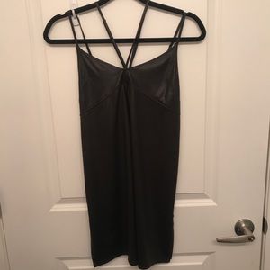 Urban Outfitters Strapy Black Slip Dress Size Smal